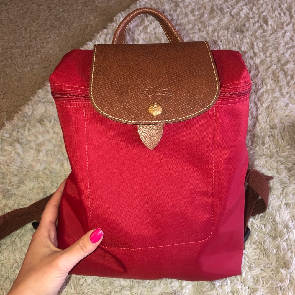 Longchamp Le Pliage backpack!